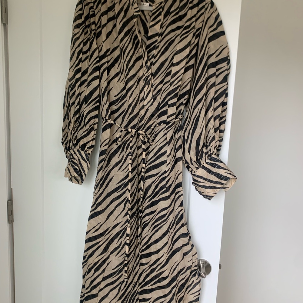 Zebra Print Women's Dress